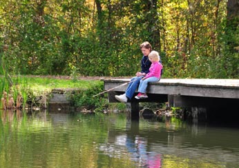 fishing in a good weather